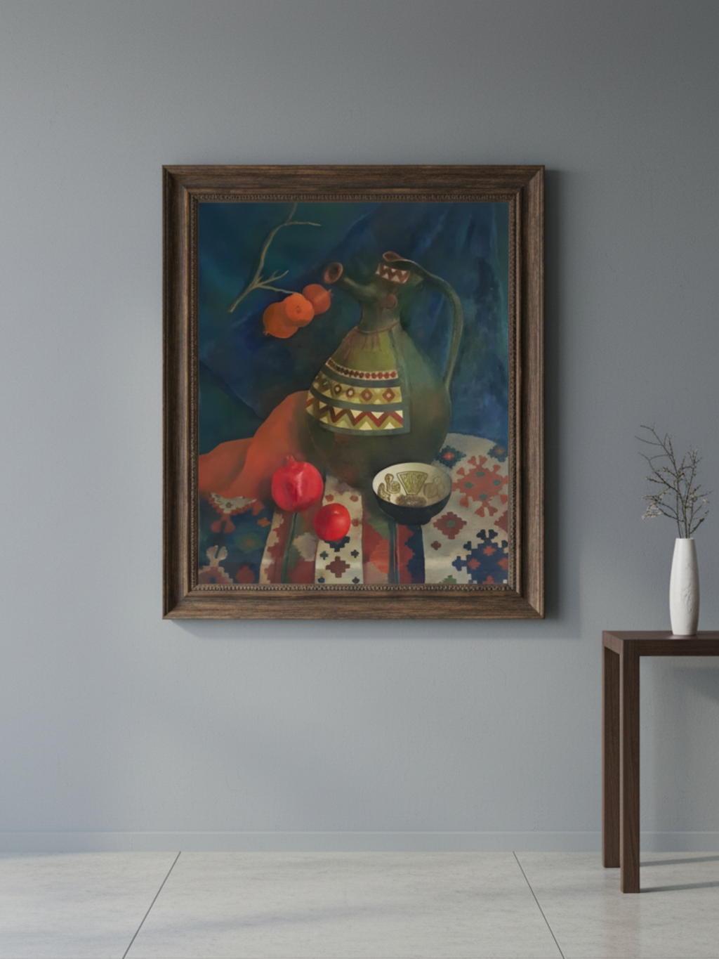Pomegranates and Jug