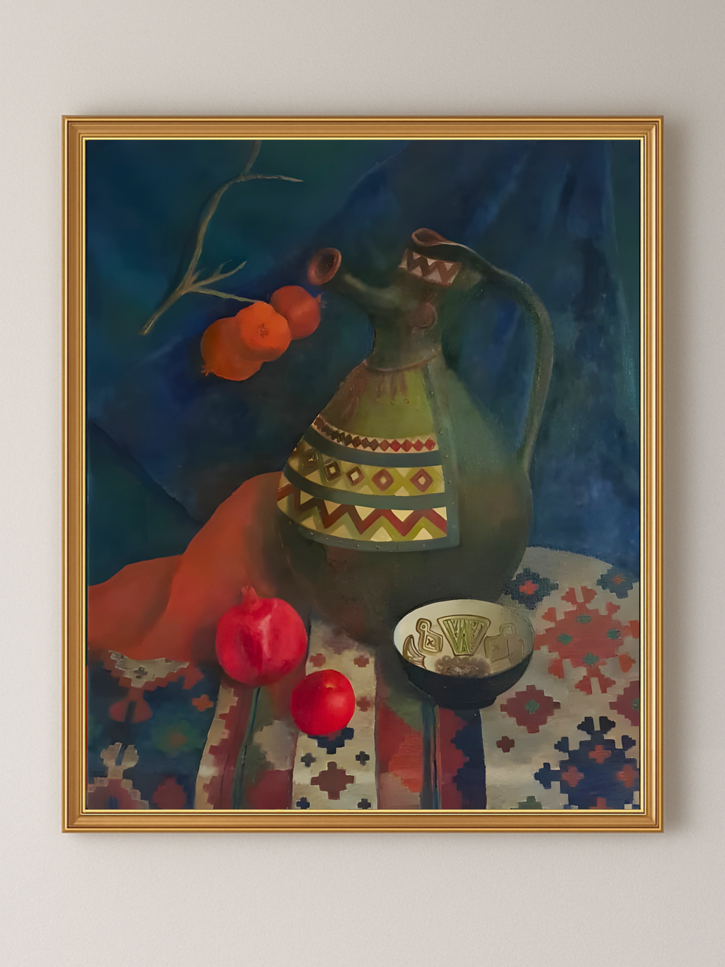 Pomegranates and Jug